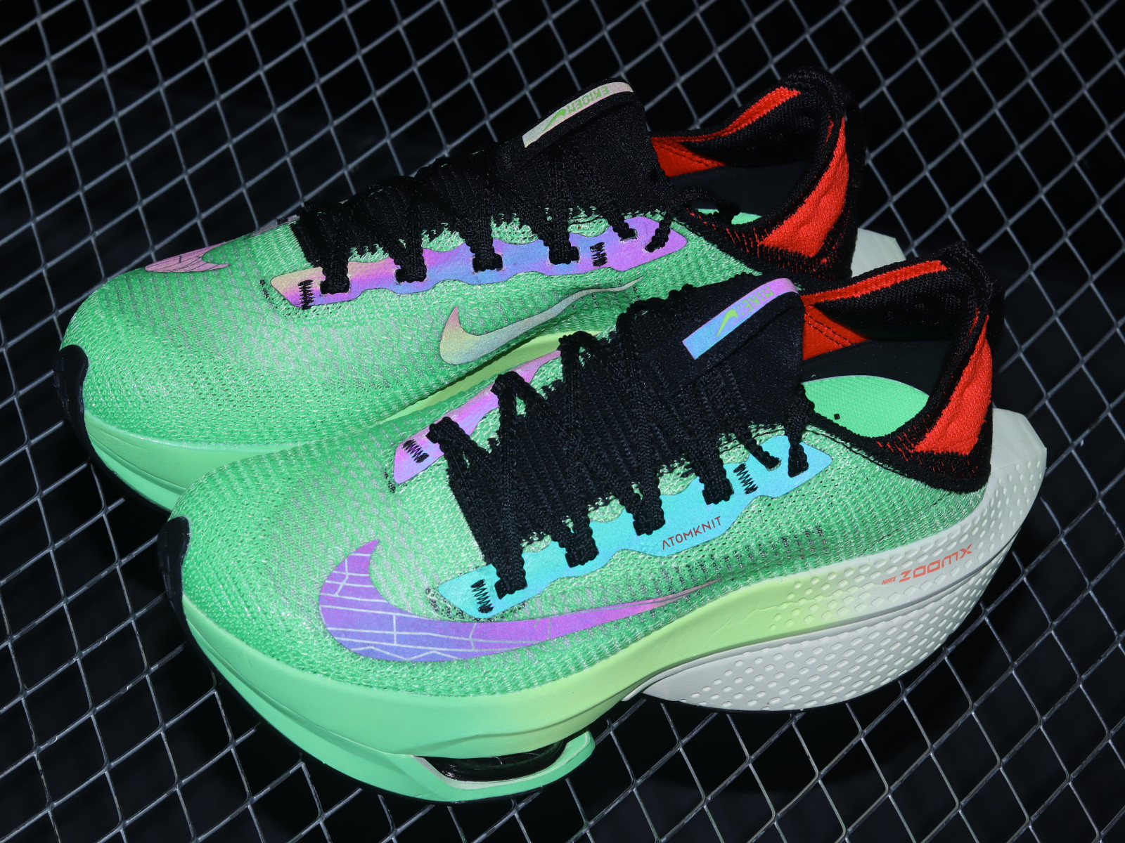 Nike Air Zoom Alphafly NEXT 2 Proto Green Orange Black DV9422