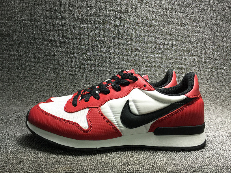 608 - Sneaker con lacci elastici e zeppa 2cm - StclaircomoShops - Nike Internationalist Red White Black Mens Running Shoes Duurzaam