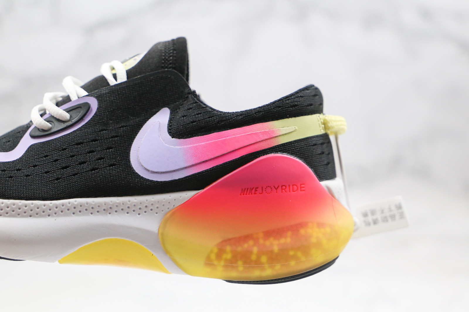 091 - Color CD8430 - StclaircomoShops - authentic retro 4 jordans on line -  Nike Joyride Dual Run Flyknit boys Black Whte Pink Yellow Multi
