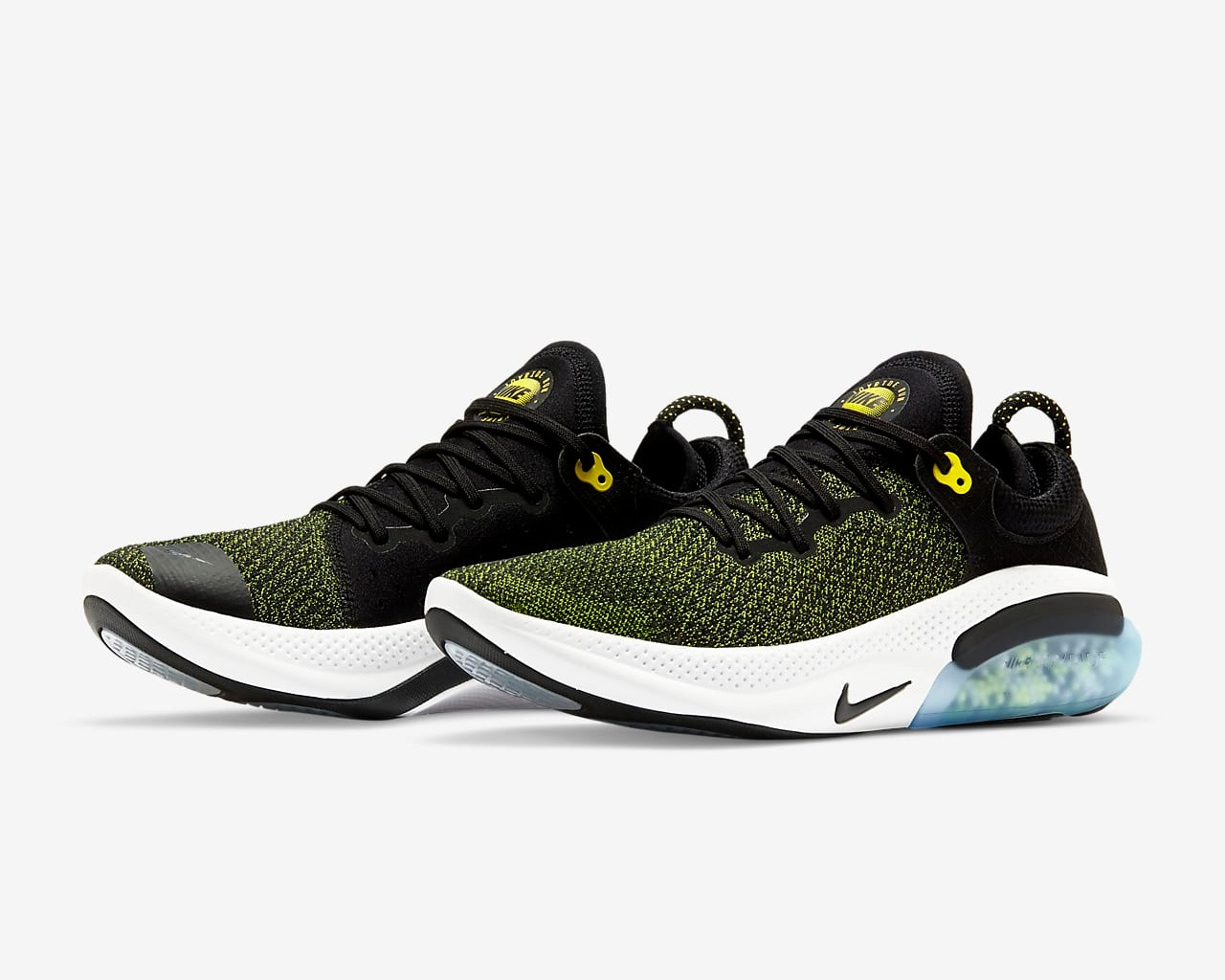 Nike Joyride Run white Flyknit Black 