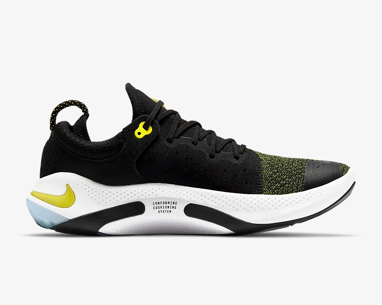 Nike Joyride Run white Flyknit Black 