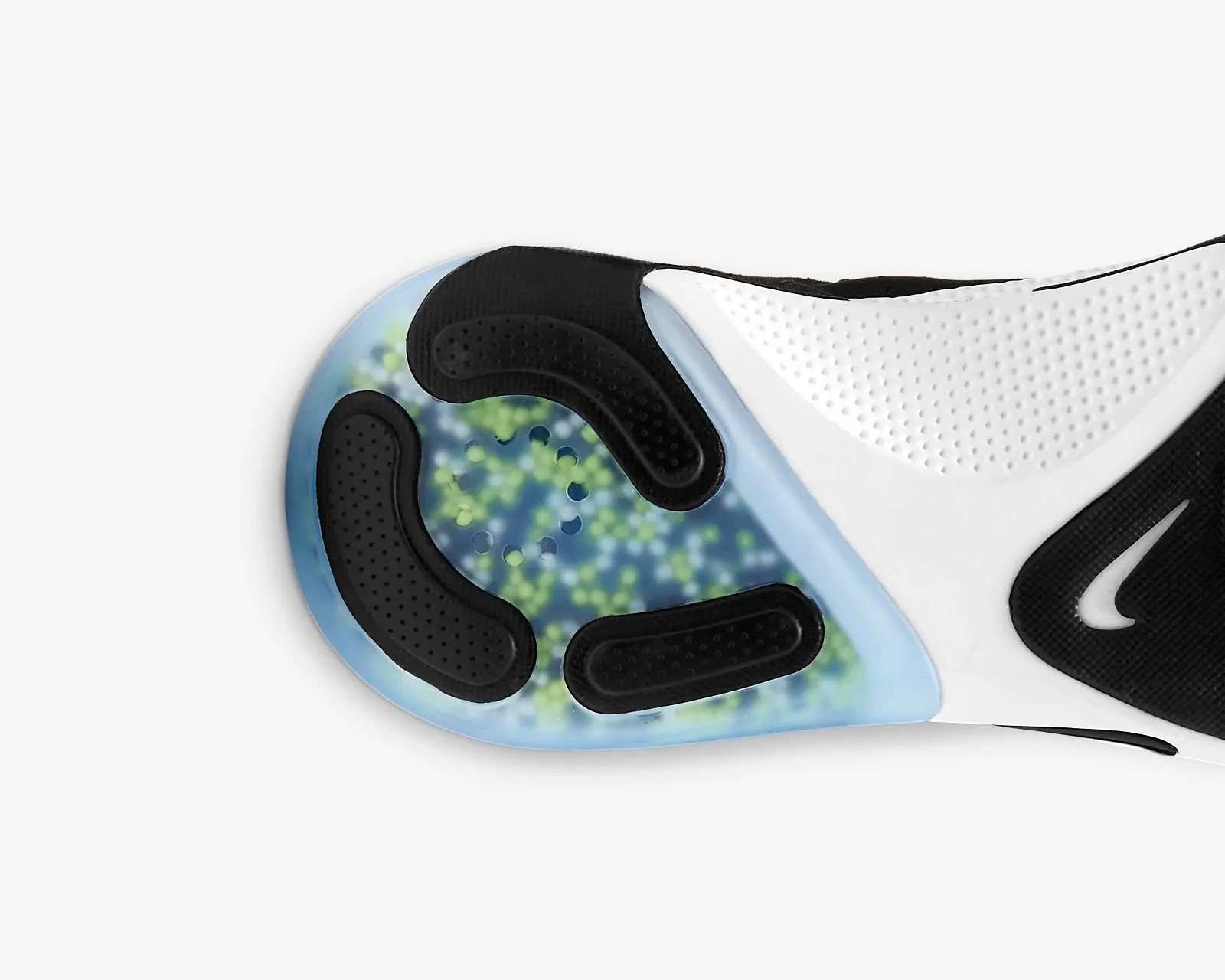 Nike Joyride Run white Flyknit Black 