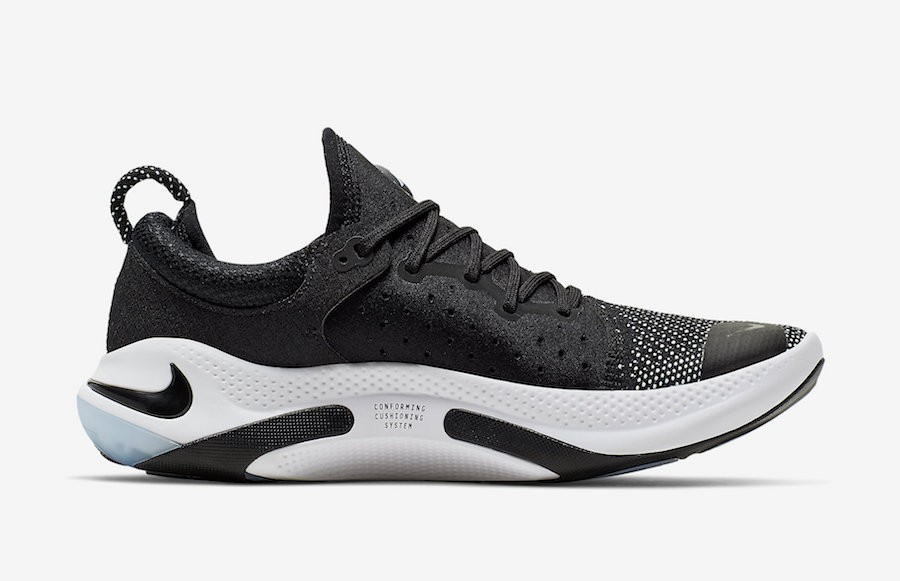 Nike Joyride Run Flyknit Black White 