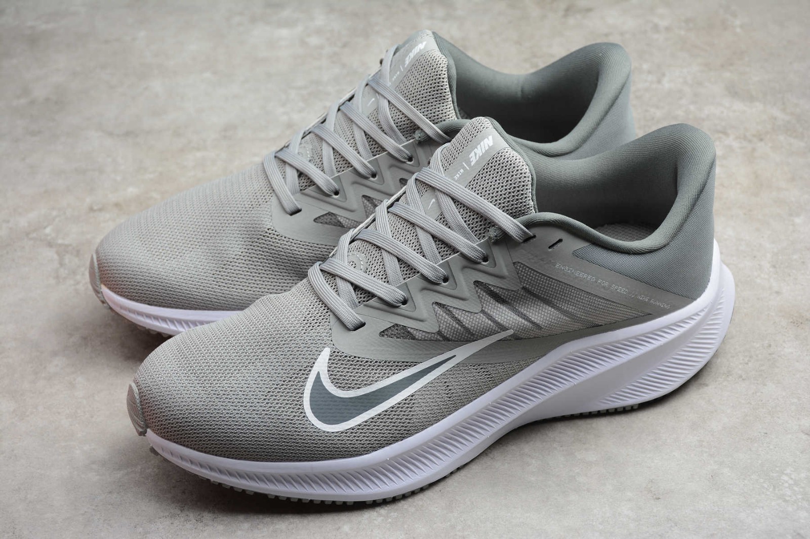 StclaircomoShops - Footjoy golf shoes on sale - 003 - Nike Quest 3 Rock  Grey Medium Grey White Running Shoes CD0230