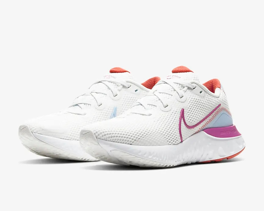 Nike Wmns Renew Run White Ember Glow Hydrogen Blue CK6360 -  StclaircomoShops - nike air presto essential noir et blanc - 100