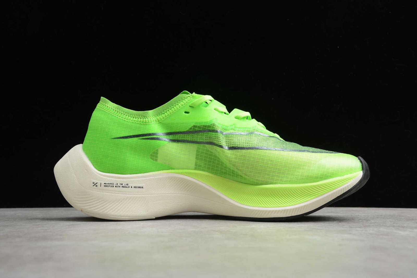 nike vaporfly next electric green