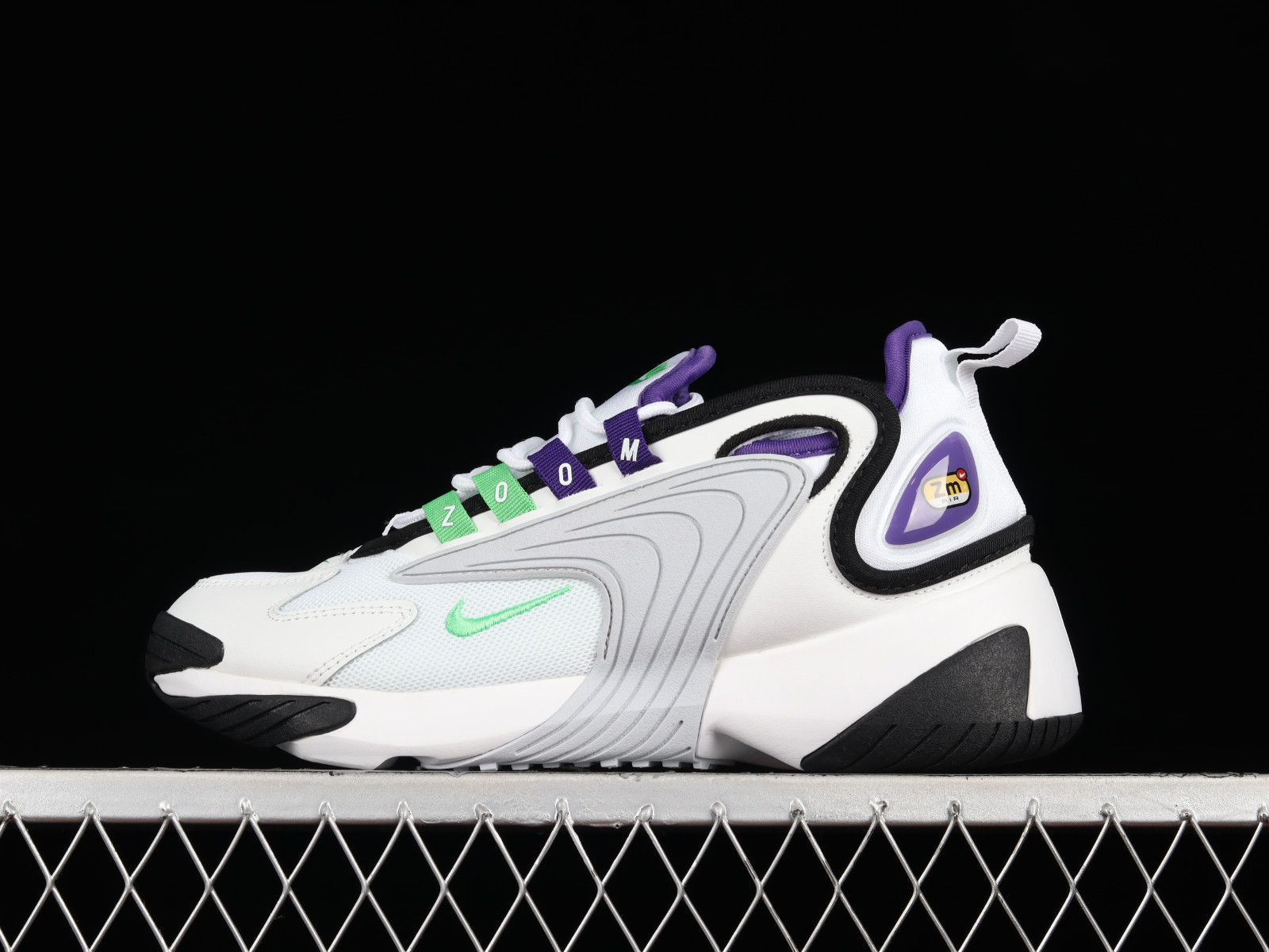 Nike Zoom 2K Wolf Grey White Court Purple CV7959 - nike air team hyped 3  release form free print - 130 - RvceShops