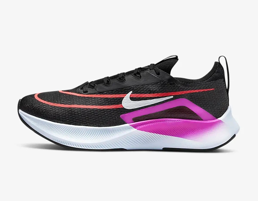 Nike Zoom 4 Black Anthracite Hyper CT2392 - 004 - purple orange nike boys running shoes sale -