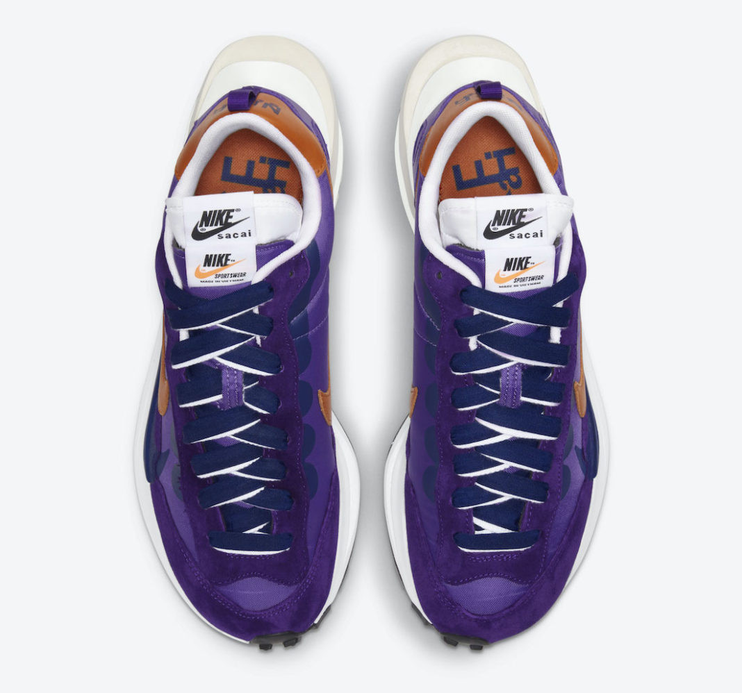 RvceShops - Sacai x THINGS Nike Vaporwaffle Dark Iris Purple Orange Summit  White Black DD1875 - 500 - THINGS Nike Zoom Revis 'Brooklyn'
