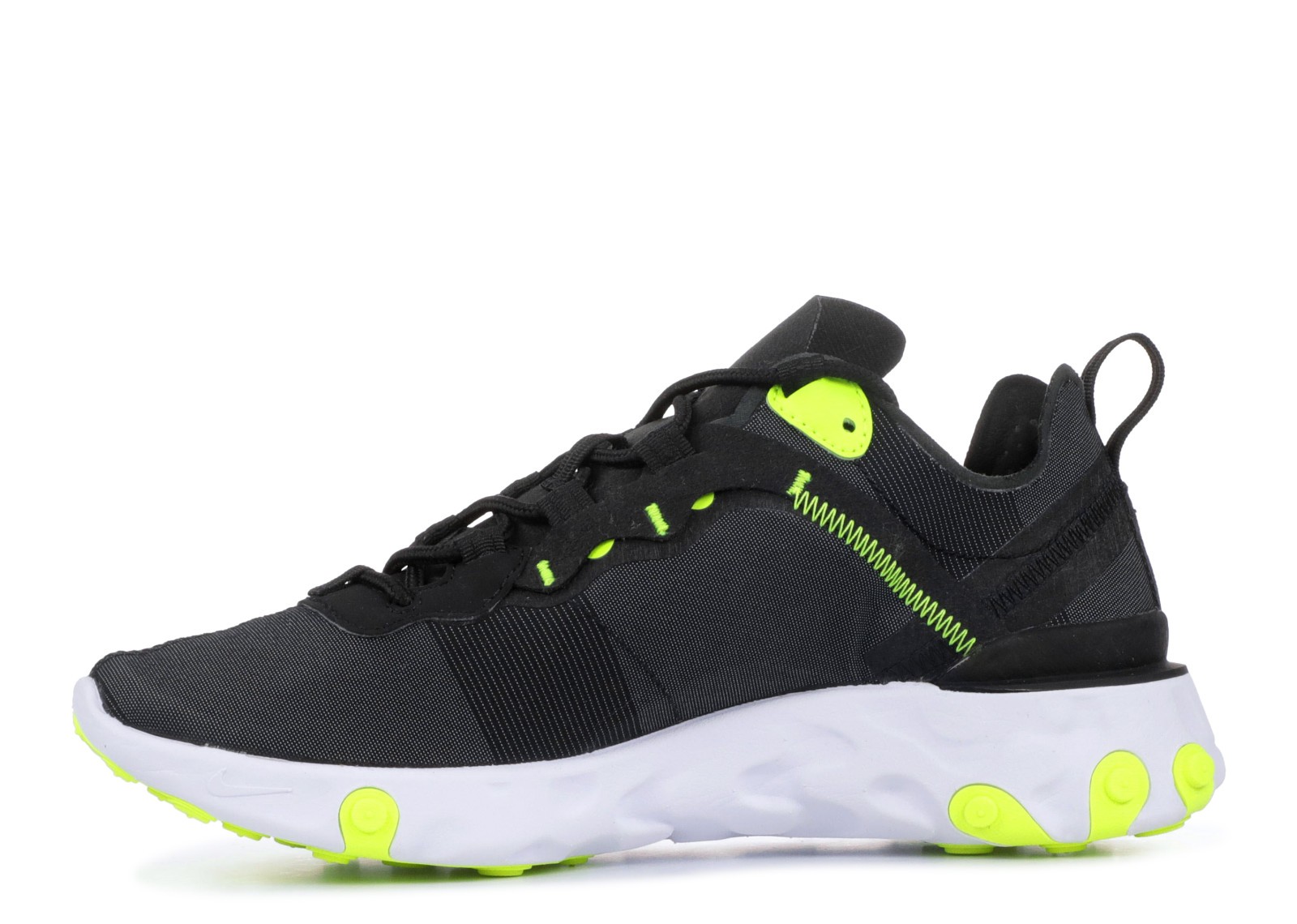 W Nike React Element 55 Wolf Cool Black Grey Volt BQ2728 Nike Dunk Low Sp 5 On It Dunks Vs Af1 Nike Air Jordan 1 Low OG Navy Blue Black UK 8.5 001 GaleriahitShops