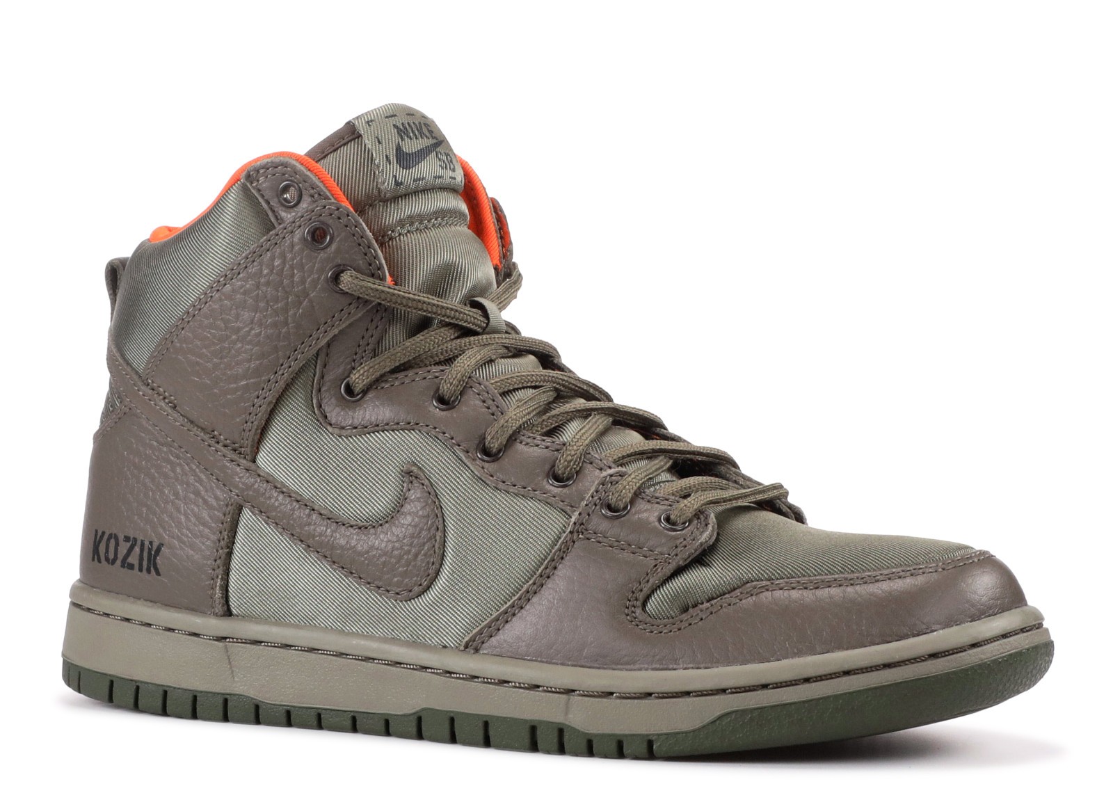 Dunk High Premium SB Frank Kozik Safety Stl Khk Crg Olive Green Dunk High Premium SB Frank Kozik Safety Stl Khk Crg Olive Green