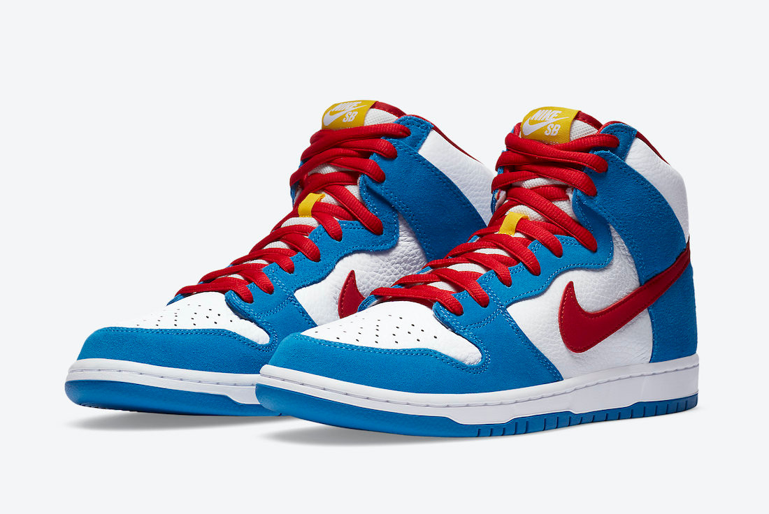 Nike sb dunk deals high bleu