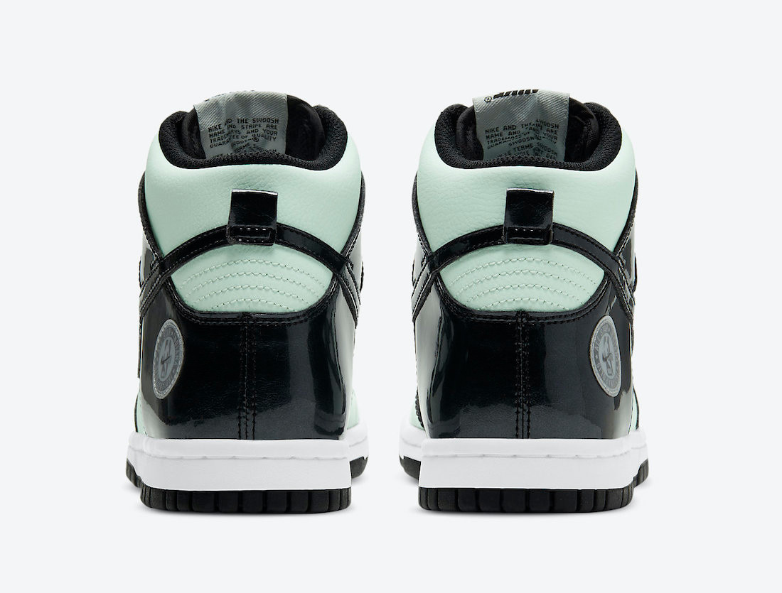 300 - Nike SB Dunk High All Star Barely Green Black White DD1398 -  StclaircomoShops - nike iridescent shoes womens sandals boots
