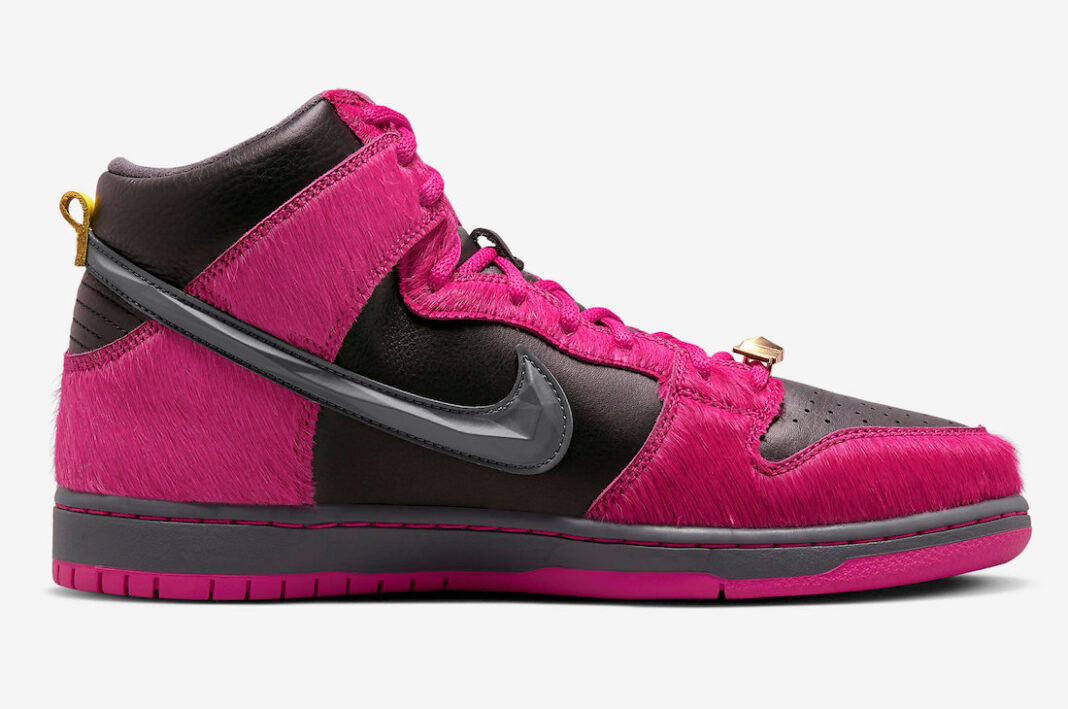 nike sb waterproof dunk high heels boots egypt Nike SB Dunk High Run The Jewels Active Pink Black DX4356 600 NIke Dunk SB Hi AcmShops