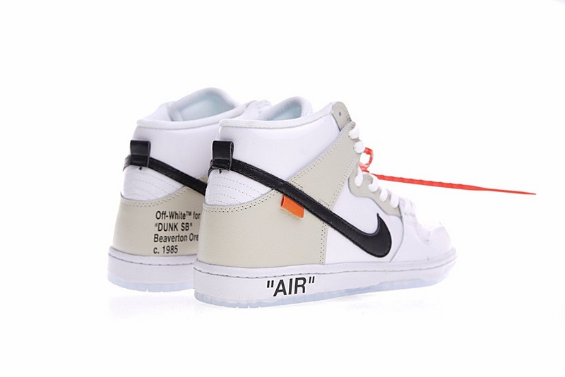 NIke big Dunk SB Hi 100 OFF WHITE x Nike big SB Dunk High Pro