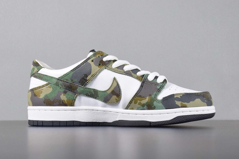 Dunk low sb pro camo green deals