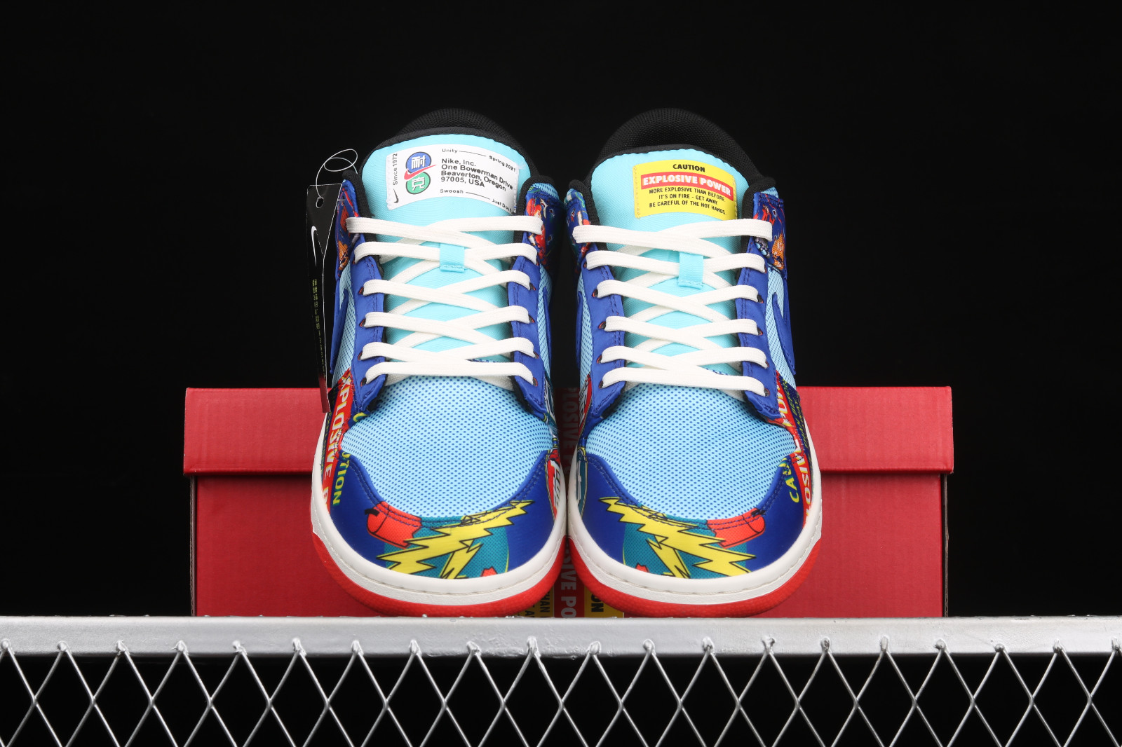 nike outlet shoe sale women amazon india - RvceShops - Nike SB Dunk Low  Chinese New Year Firecracker Hyper Blue Chile Red DH4966 - 446