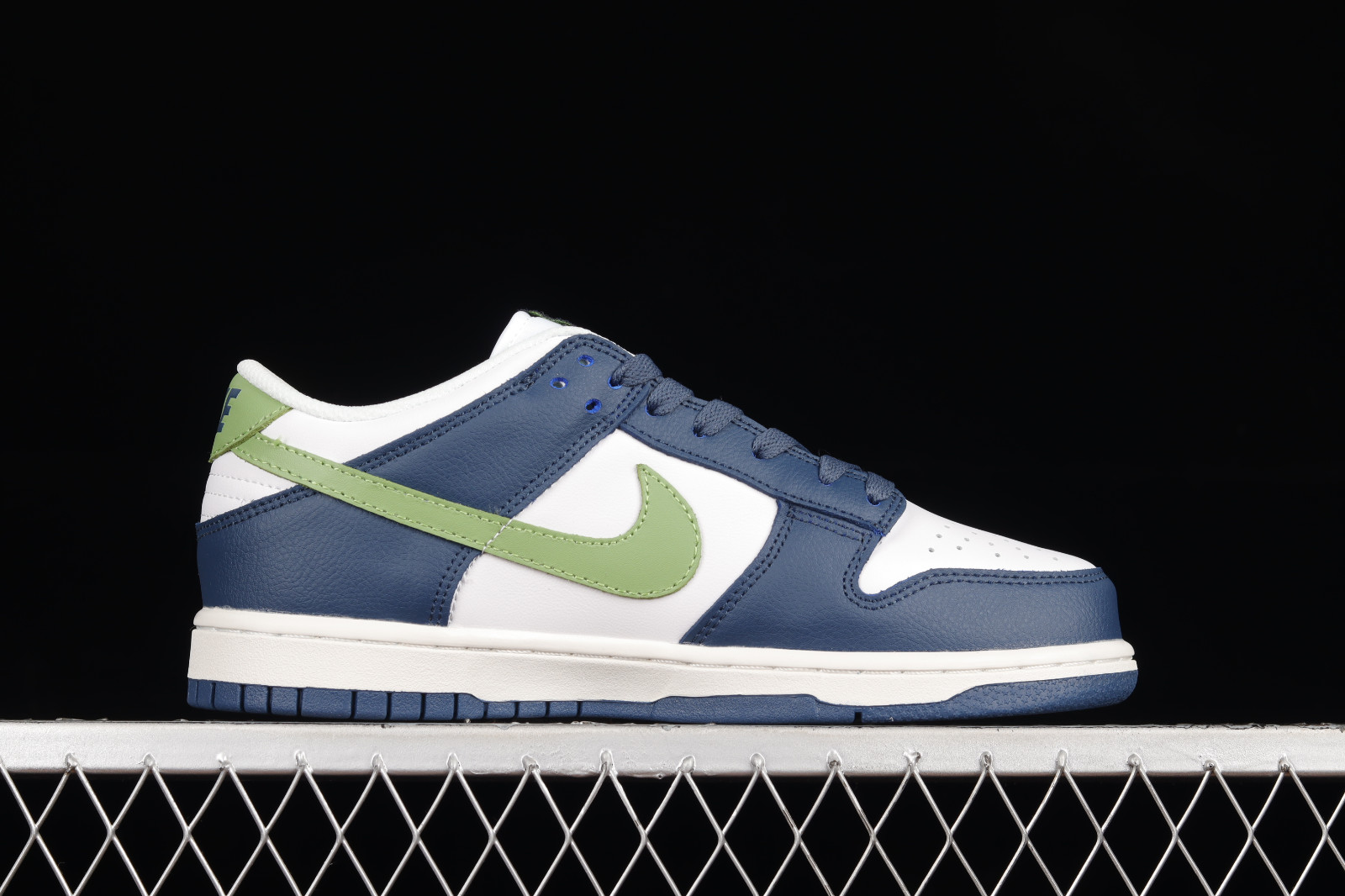 Nike dunk low dark blue grey mean green Clearance
