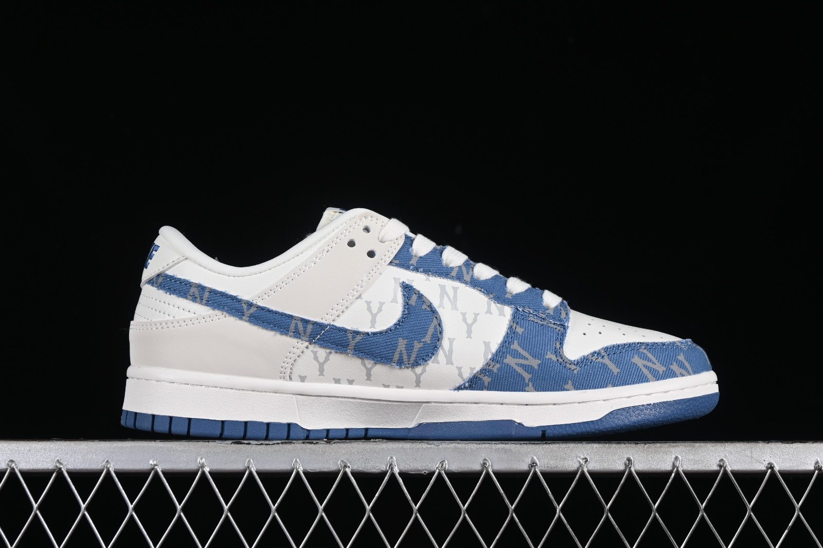 Nike SB Dunk Low MLB Denim Blue Off White DQ1098 AcmShops nike kd vii lifestyle red cross shoes 348 nike pegasus grey girls room colors chart free
