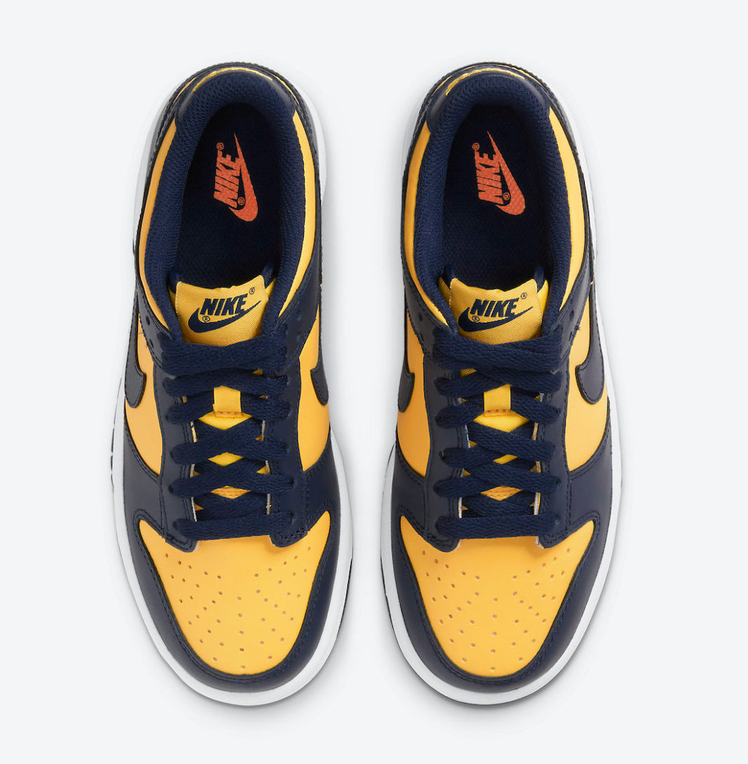 Nike SB Dunk Low Michigan Varsity Maize 