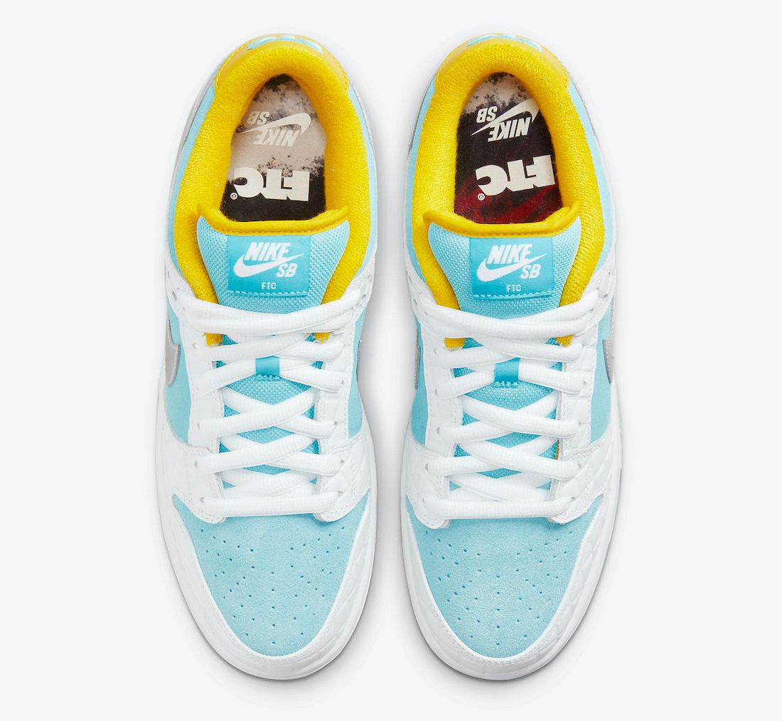 Nike SB Dunk Low Pro FTC Lagoon Pulse 