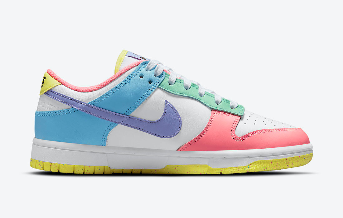 Nike SB Dunk Low SE Easter Candy White Green Glow Sunset Pulse DD1872 - Nike  Swim Svømmebriller Vapor Photocromic - 100 - StclaircomoShops