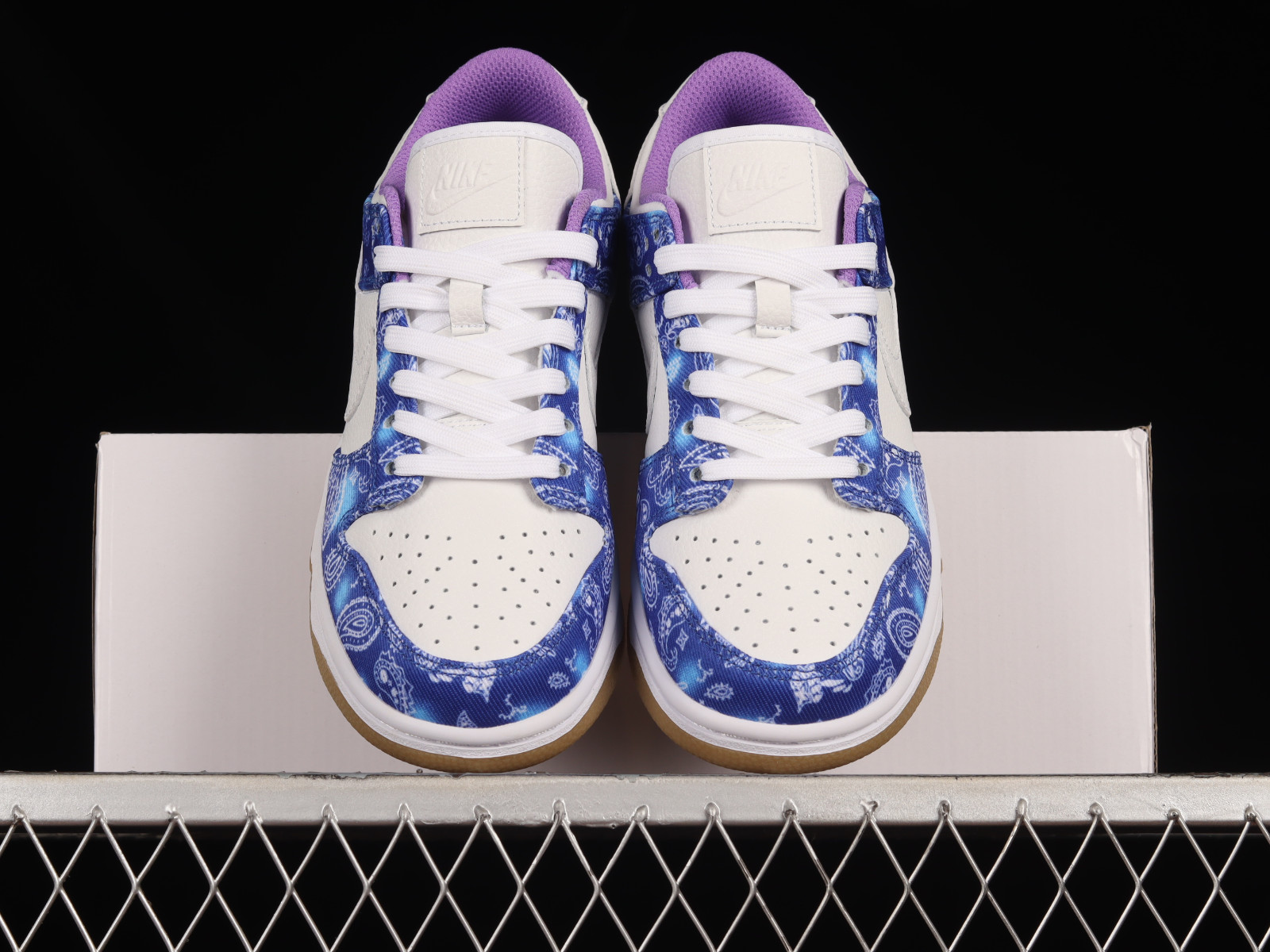 Nike SB Dunk Low White Navy Blue Purple CT5053
