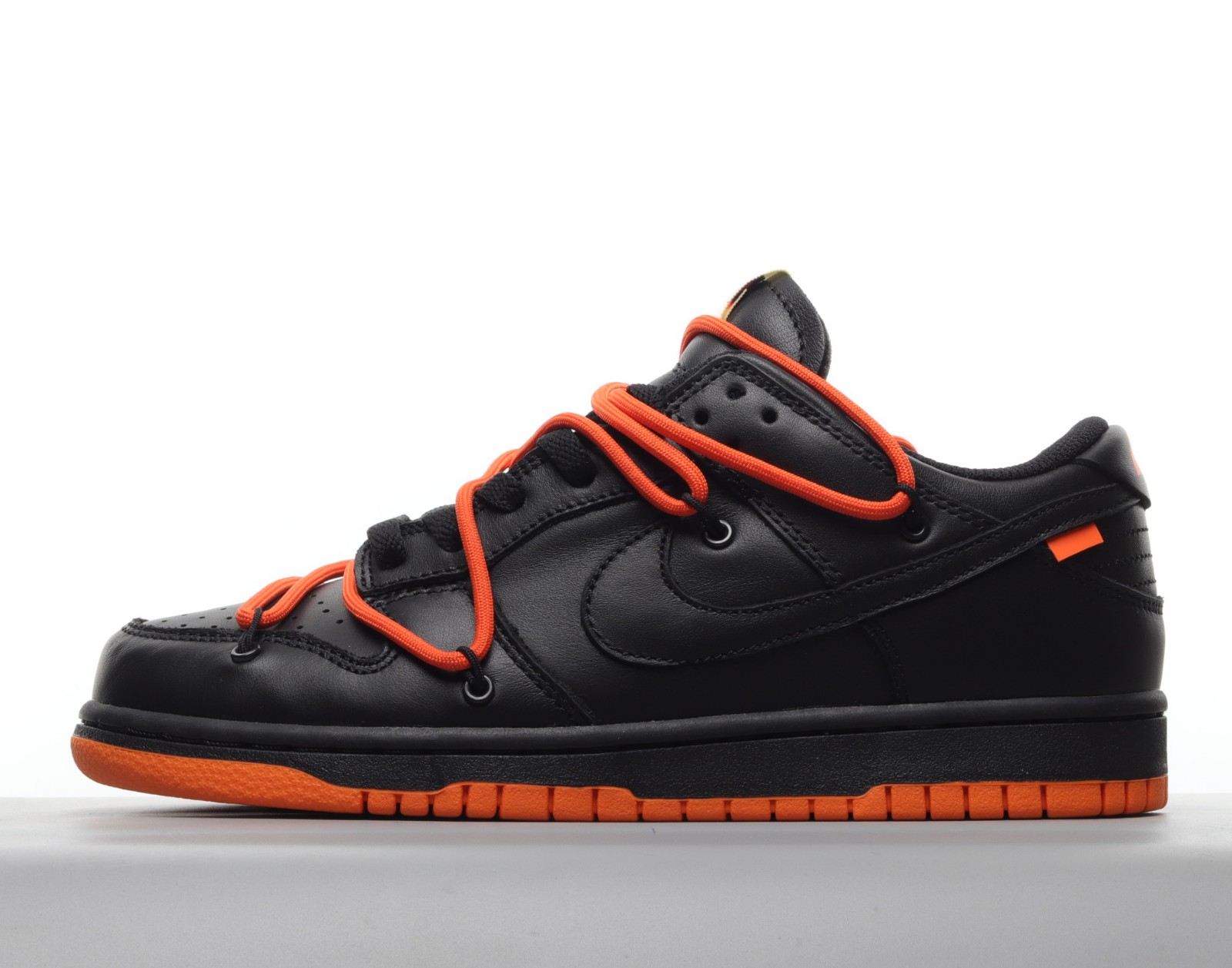 OW x FL x Nike SB Dunk Low Pro Black