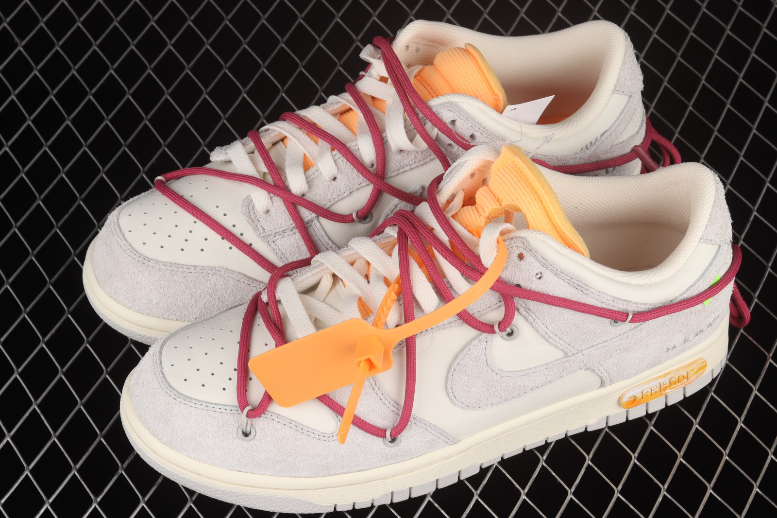 Nike dunk off white lot 35 clearance
