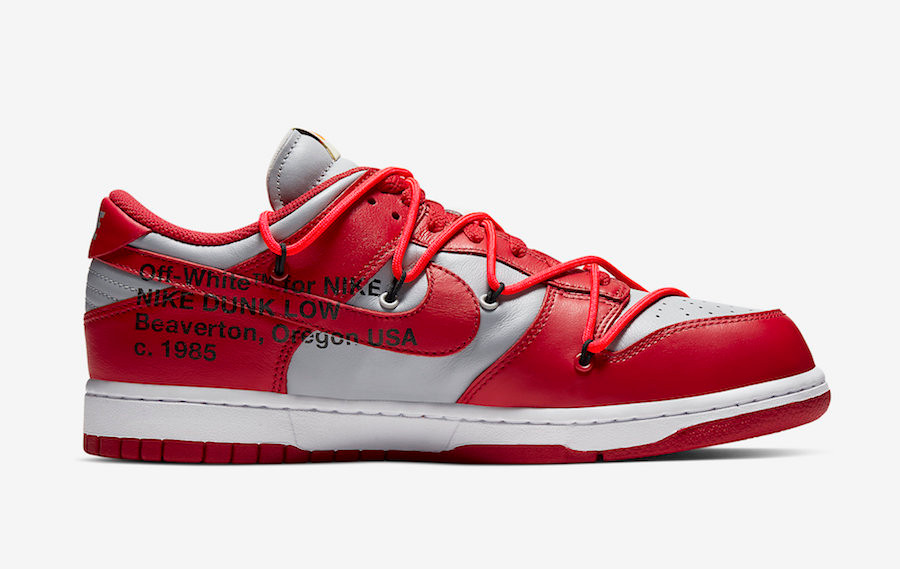 AcmShops 600 White x Nike SB Dunk Low University Red Wolf Grey CT0856 black nike max in pretoria india university nike heels for women 2011 black dress code list Off