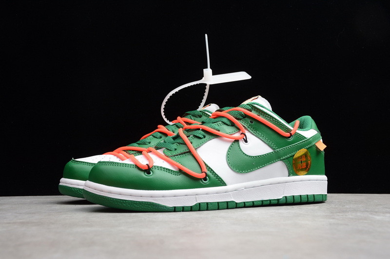 Nike SB Dunk Low White Green Orange CT0865