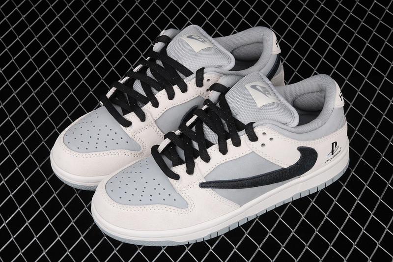 video nike lebron 9 low summit lake hornets - Travis Scott x PlayStation x  Nike Dunk Low SP White Grey Black CU1726 - 900 - Sepsale