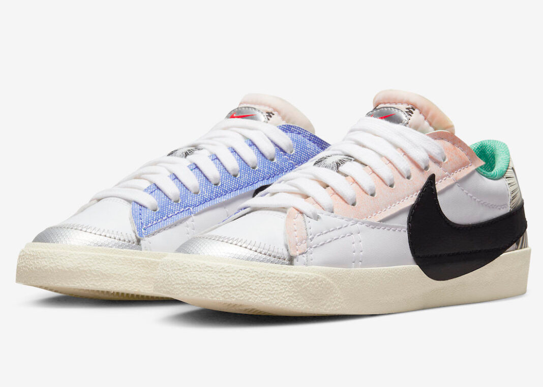 Nike blazer low purpura top