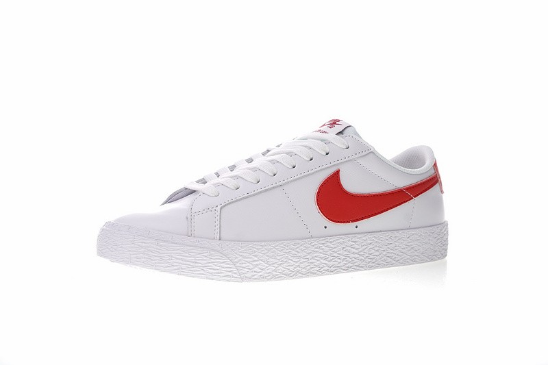 Nike SB Blazer Zoom Low Leather Summit White Red 864347 Bilbao
