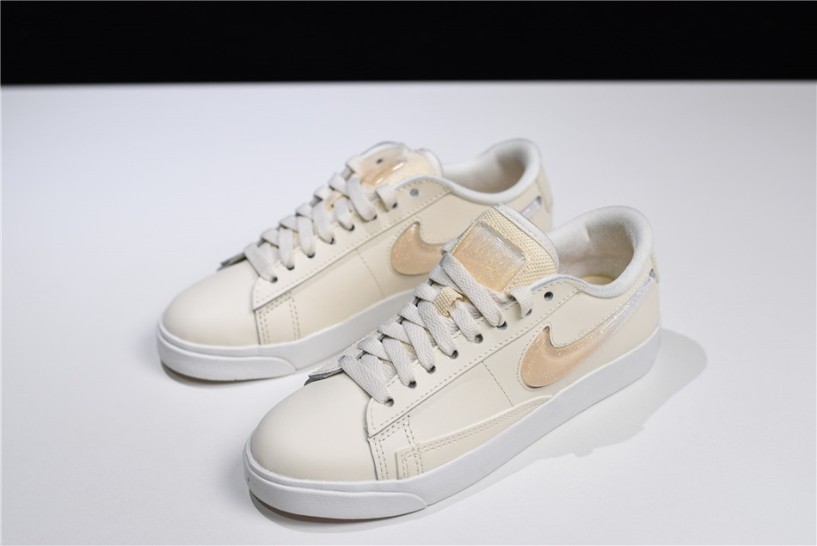 Nike Womens Blazer Low LX Bone Gold AV9371 Nike Blazer Low GaleriahitShops nike shox dealers list in california free 100