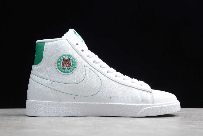 2019 Nike bears Blazer Mid QS HH White Green Sail CJ6101 103