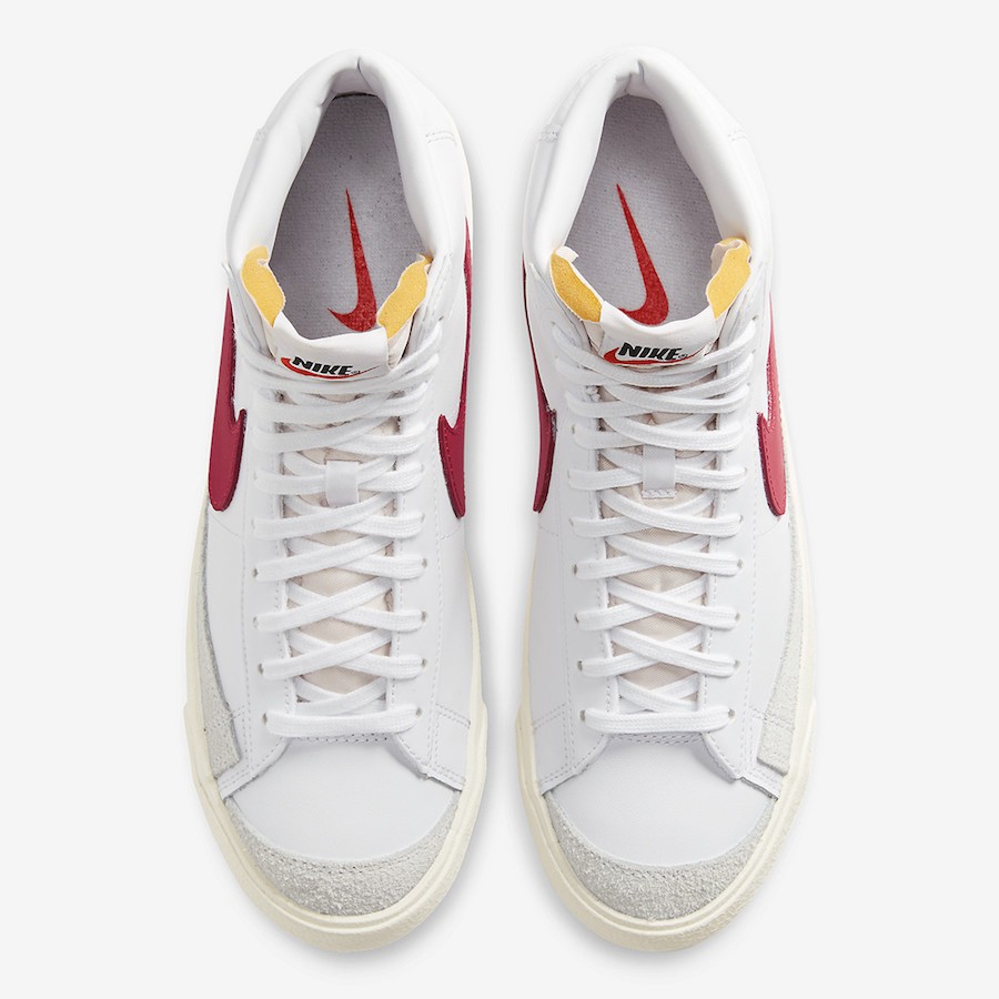 blazer mid 77 brick red