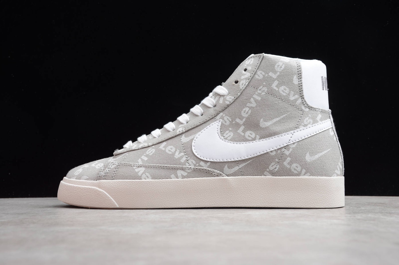 Nike blazer mid qs hh gold white hook Clearance