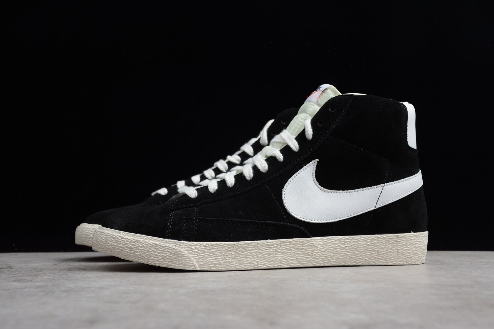 Nike blazer mid suede vintage black clearance