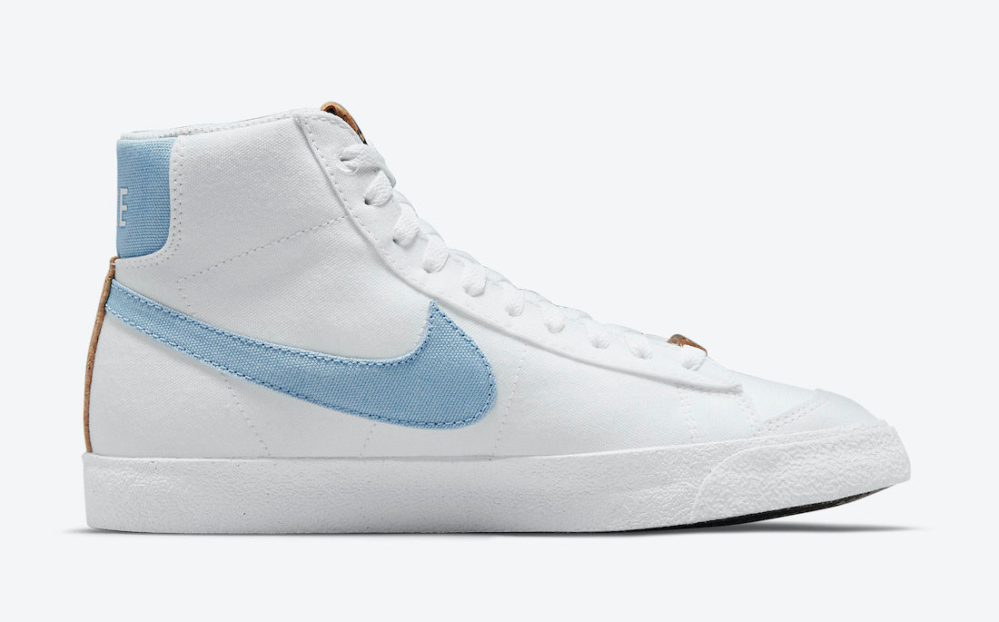Nike SB Blazer Mid 77 Indigo Luminous 