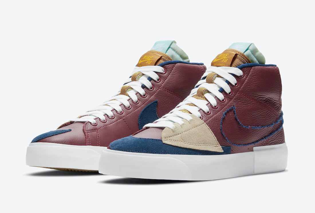 Nike SB Blazer Mid Edge Patchwork Team 