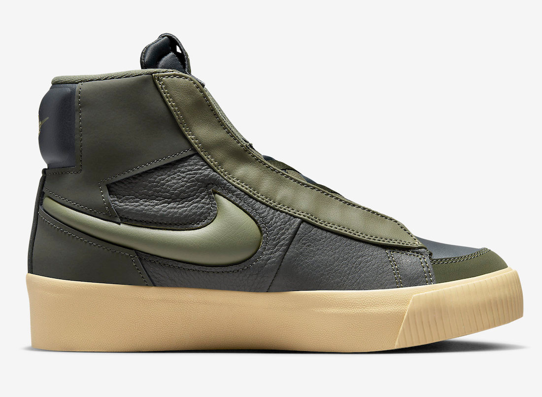 Nike SB Blazer Mid Victory Sequoia Gum Cargo Khaki Medium Olive DR2948 Nike Blazer Mid 300 BvfShops nike shox shoe white sparkle boots clearance
