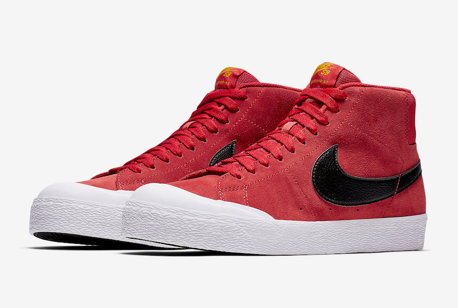 Nike SB Blazer Mid Red. Nike Blazer SB Red. Nike SB Blazer High.