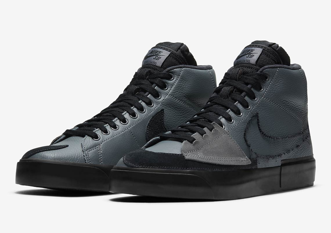 001 - zapatillas de running Skechers pie normal talla 47.5 - Nike Zoom  Blazer Mid Edge SB Iron Grey Black Shoes DA2189 - RvceShops