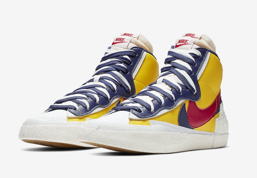 Sacai x Nike Blazer Mid Varsity Maize