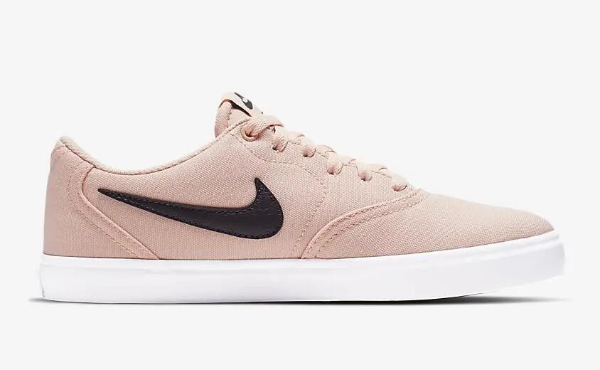 Nike SB Check Solarsoft Canvas Washed Coral White Thunder Grey 921463 602 Fratelli Rossetti Derby Shoes for Men Other SB Shoes GaleriahitShops