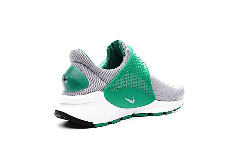 004 Nike Sock Dart Kjcrd Wolf Grey Green Mens Running Shoes
