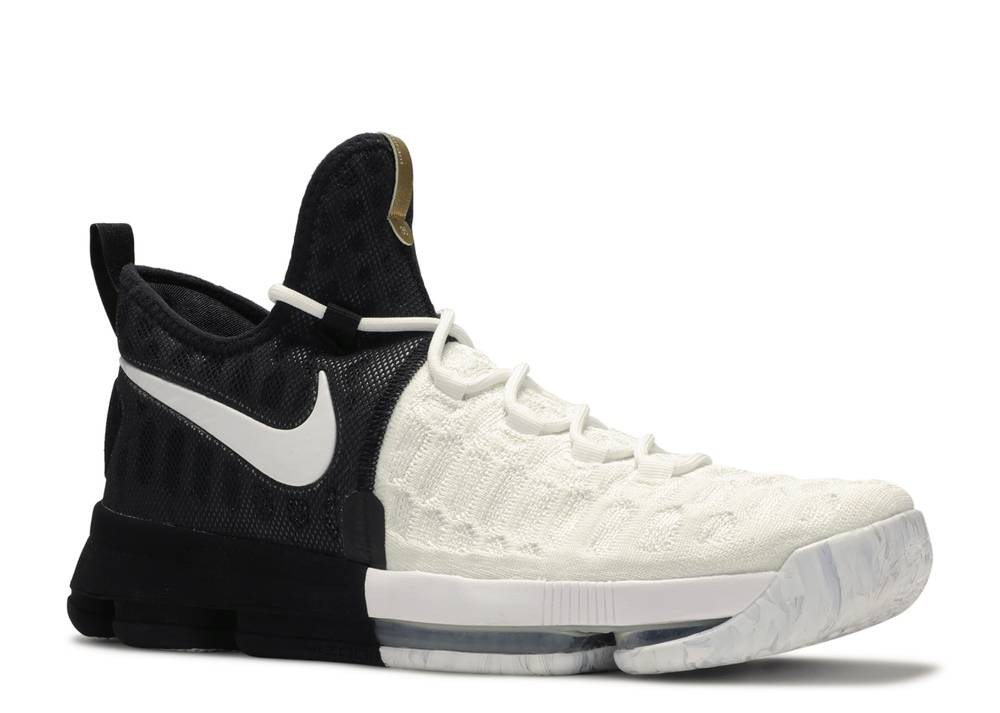 Nike Kd 9 Bhm White Black Gold Metallic 