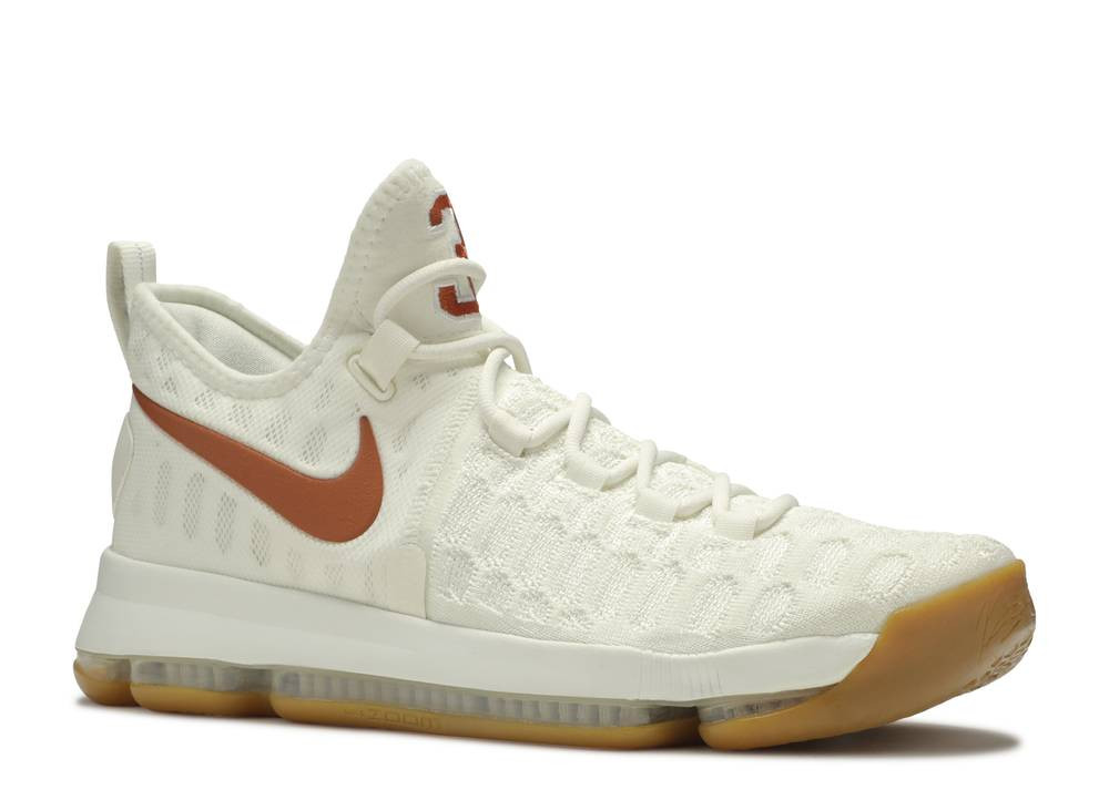 Nike Kd 9 Texas Orange White Burnt 