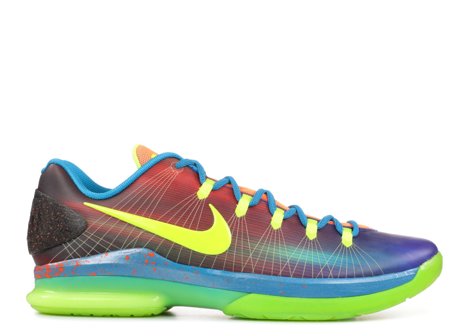 Kd 5 Elite Eybl Multi Color N Total Trq Orange Volt 585386-900 - KD Trey 5  - AcmShops
